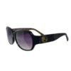GLASSES SAMUEL & KEVIN FRAME BLACK LENS PURPLE - Image 2