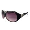GLASSES SAMUEL & KEVIN FRAME BLACK LENS PURPLE - Image 2